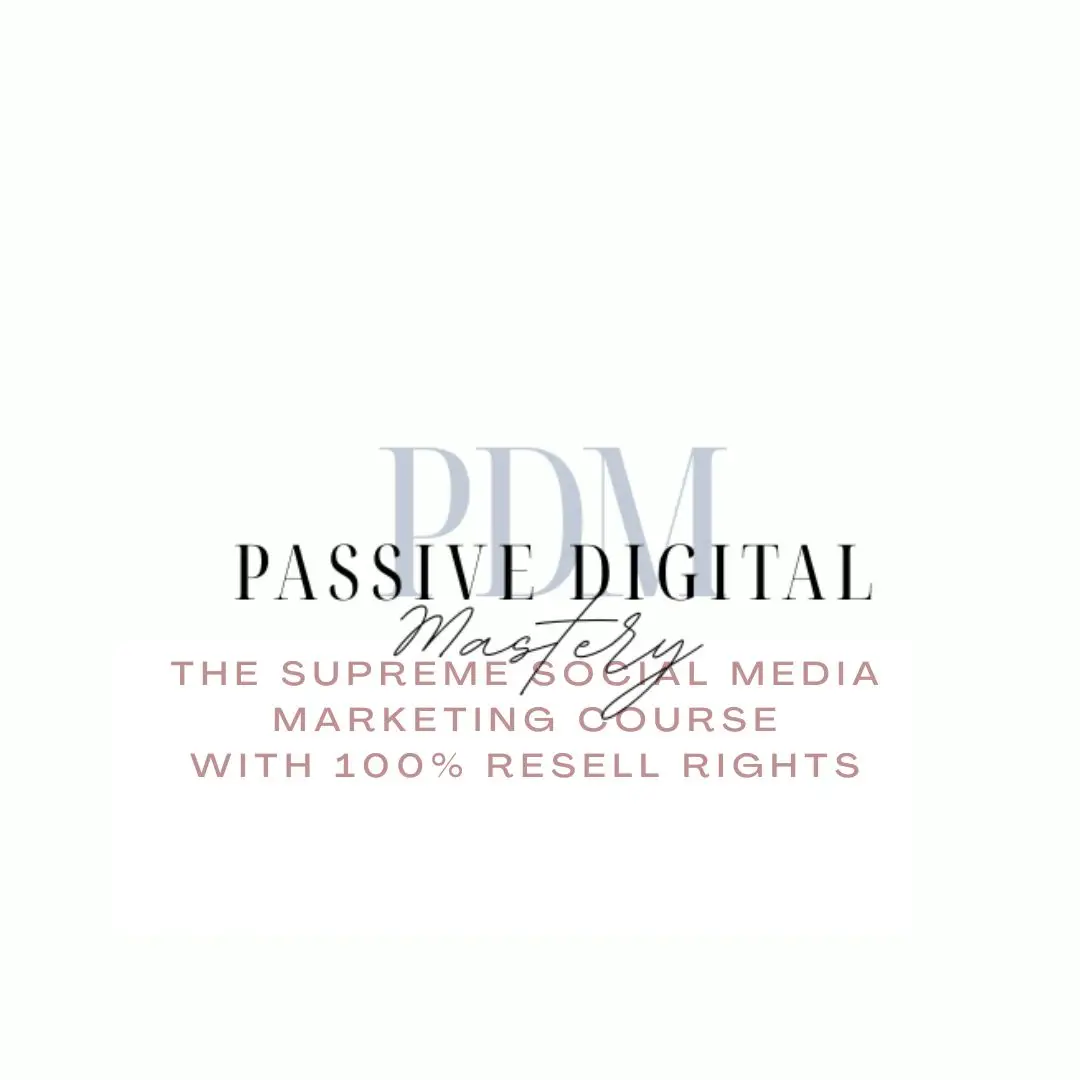 Passive Digital Mastery